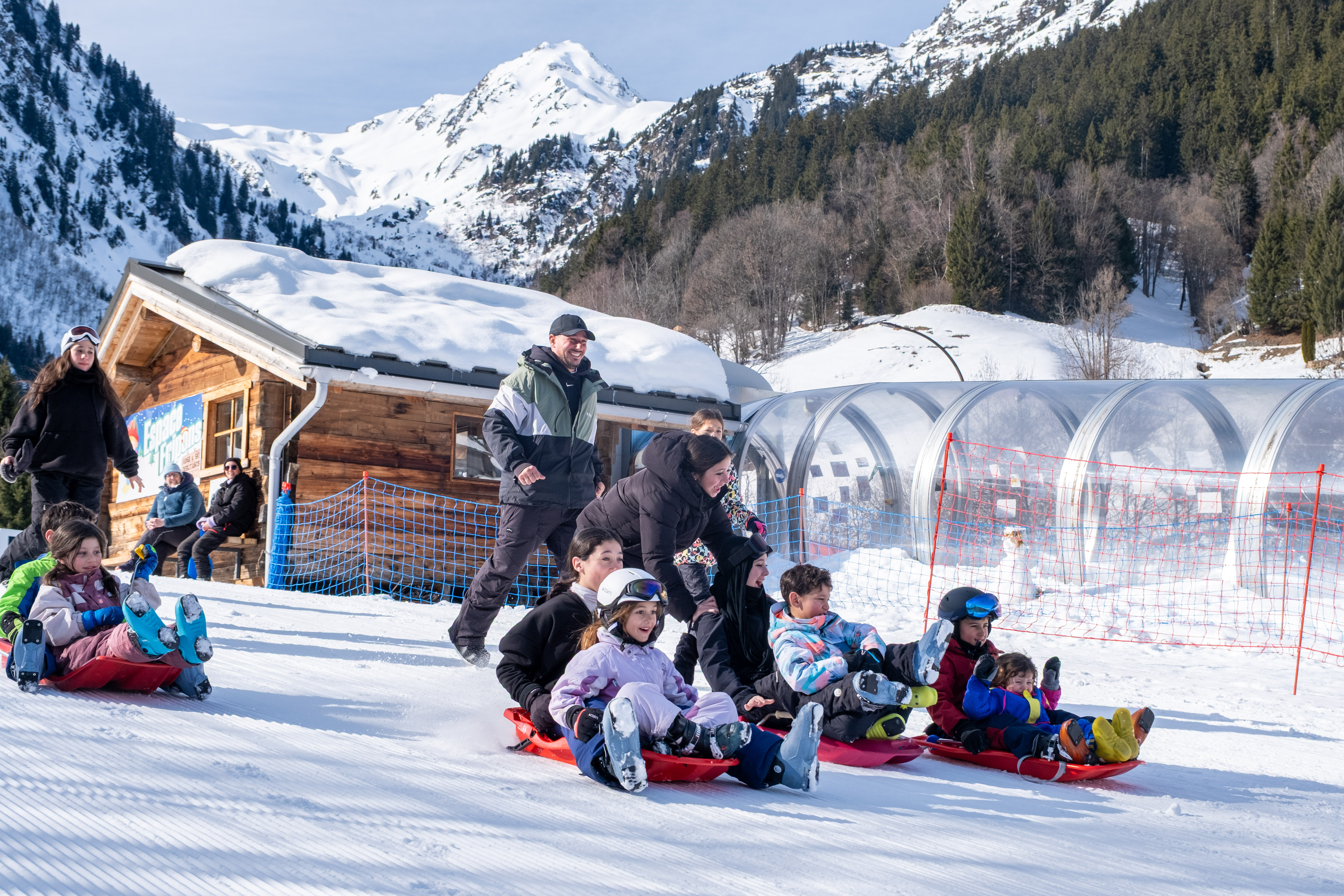 Accès tapis espace Fripons